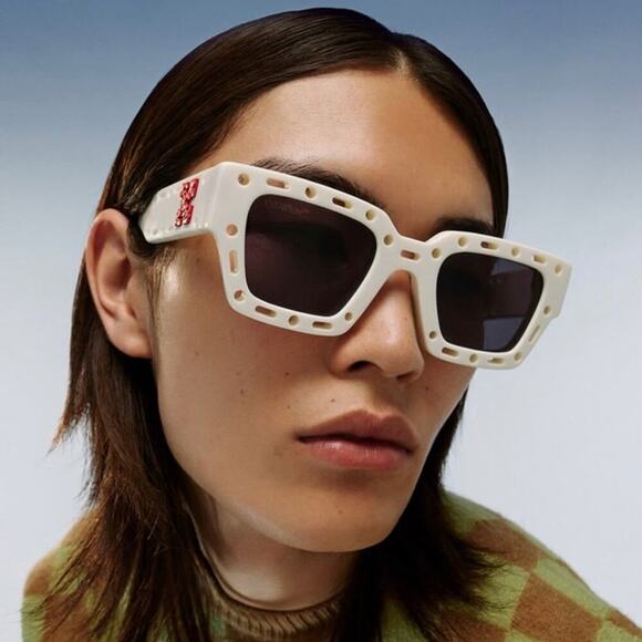 New! OFF-WHITE Sunglasses OERI026 0107, Authentic main image 9